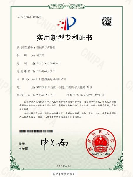Jiangmen Shenggemei Electrical Appliance Co., Ltd linea di produzione in fabbrica