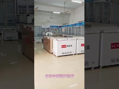 40 piedi cubi di acciaio inossidabile frigorifero verticale con scaffali regolabili